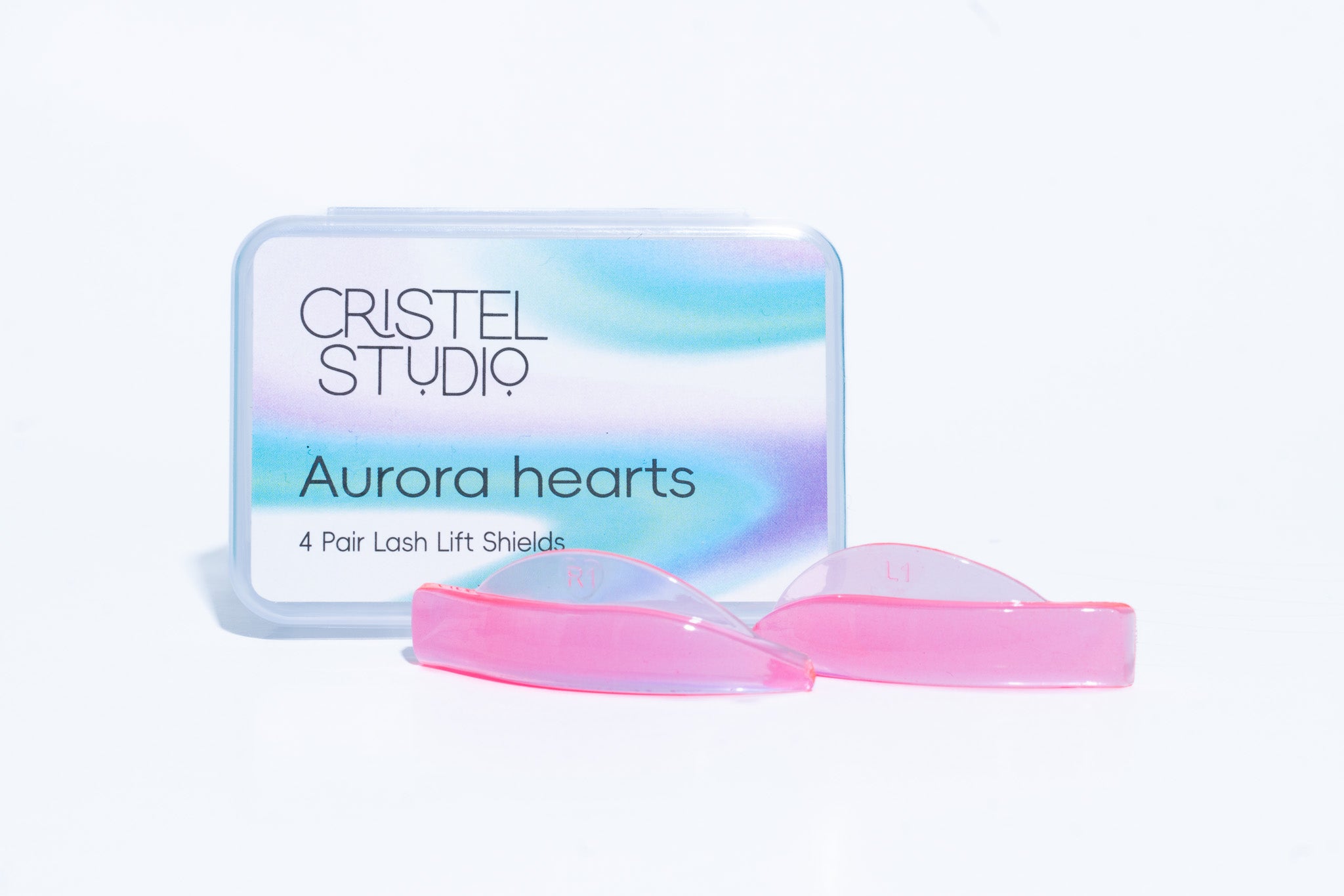 Aurora hearts Lash Lift shields 4 pari