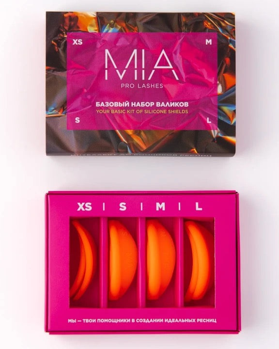 MIA okrogli silikoni (4 pari)